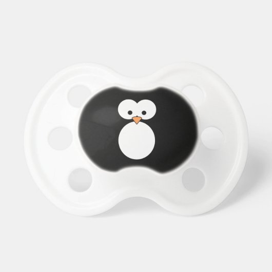 Penguin Eyes Pacifier (Front)
