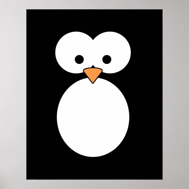 Penguin Eyes Poster (Front)