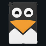 Penguin Face iPad Mini Cover<br><div class="desc">Show your love for penguins with this cute collection!</div>