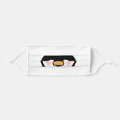 Penguin Face Mask (Front, Folded)