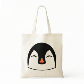 Penguin Face Tote Bag