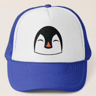 Penguin Face Trucker Hat