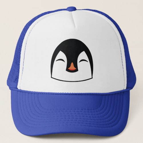 Penguin Face Trucker Hat