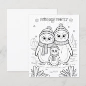 Penguin family (Front/Back)