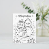 Penguin family (Standing Front)