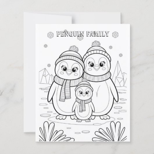 Penguin family (Front)