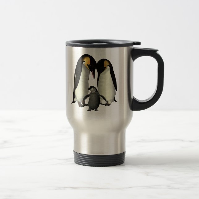 Penguin Family Mug (Right)