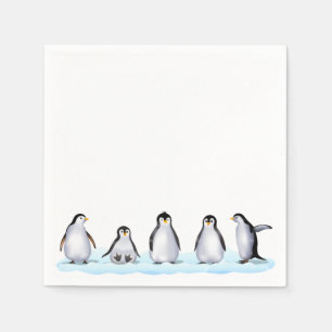Penguin Family Napkins