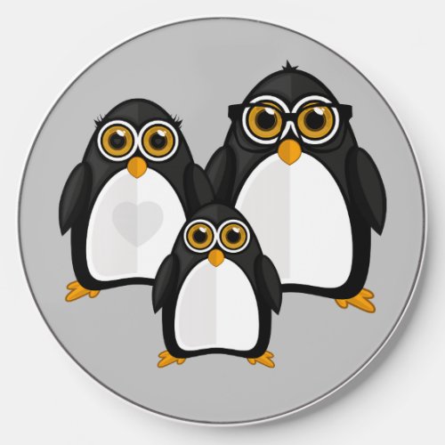 Penguin Family Wireless Charger