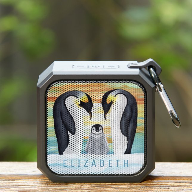 Penguin Family with Baby Penguin Bluetooth Speaker (Insitu(Outdoor))