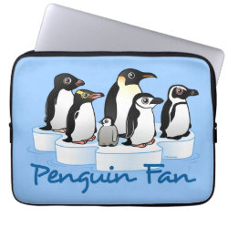 Penguin Fan Neoprene Laptop Sleeve 13 inch
