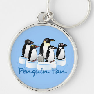 Penguin Fan Keychain