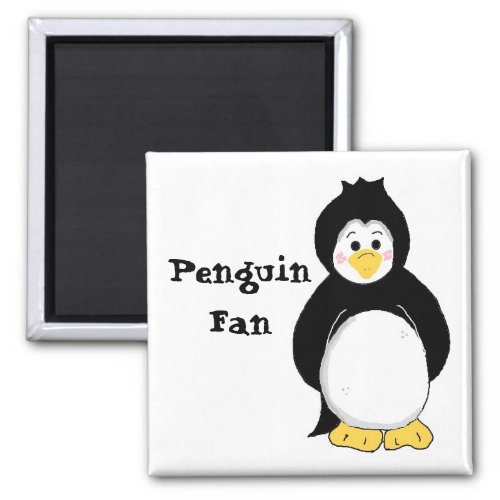 Penguin Fan Magnet