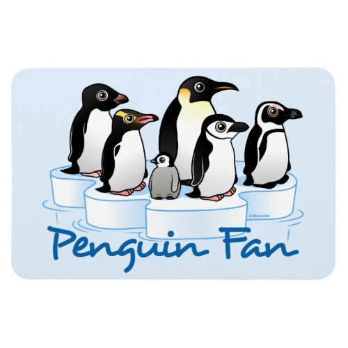 Penguin Fan Magnet