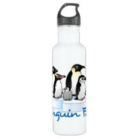 Penguin Fan Water Bottle (24 oz)