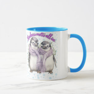 Penguin Father and Son Mug "Kindness+Melts+All+I
