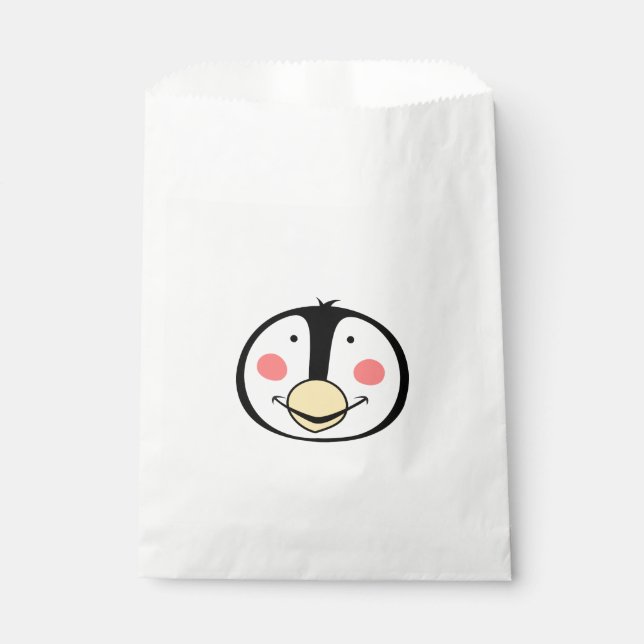 Penguin Favor Bag (Front)