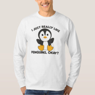 Penguin Favorite Animal Cute Penguins For Animal T-Shirt
