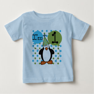 Penguin First Birthday Tshirts and Gifts