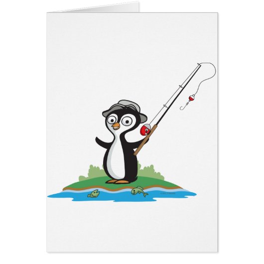 Penguin Fishing Cards (Front)