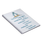 Penguin Fishing for Compliments Metaphor Notebook (Right Side)
