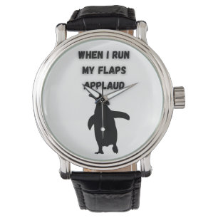 penguin flaps applaud inappropriate embarrassing watch