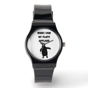 penguin flaps applaud inappropriate embarrassing watch