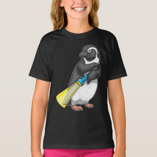 Penguin Flashlight T_Shirt