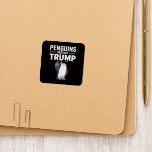 Penguin Flippers Up Resist Penguins Against Trump Patch