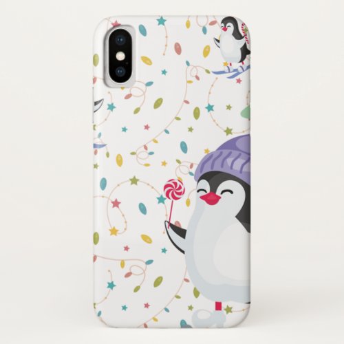Penguin Folly iPhone X Case