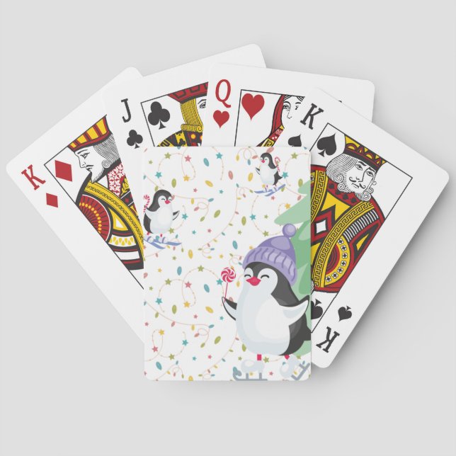 Penguin Folly Poker Cards (Back)