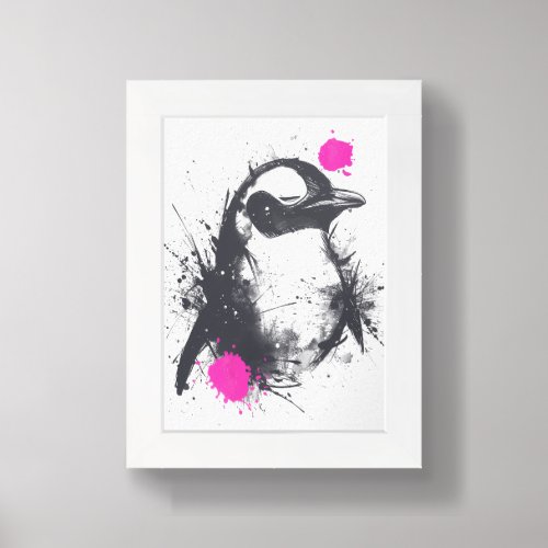 Penguin Framed Art