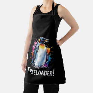 Penguin Freeloader Resist Politics Apron