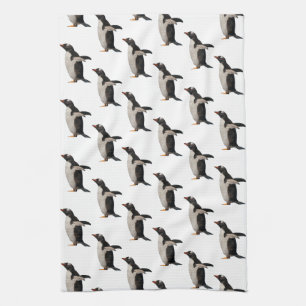 Penguin Frenzy Kitchen Towel