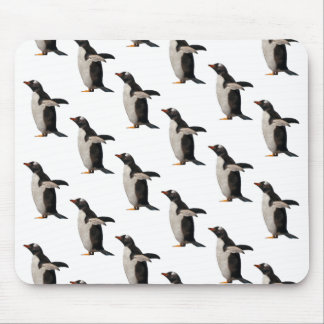 Penguin Frenzy Mousemat (Choose Colour) Mouse Pad