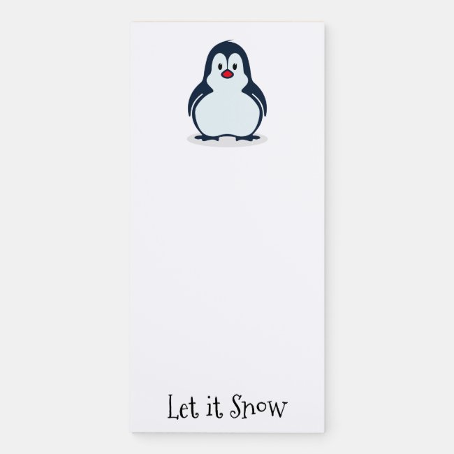 Penguin Fridge Notepad