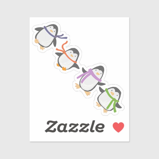 Penguin Friends Sticker (Sheet)