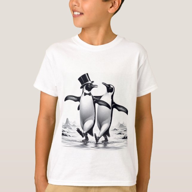 Penguin Friends T-Shirt (Front)
