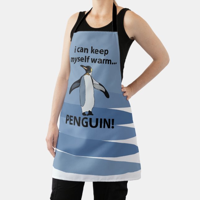 Penguin Fun Baking Chef Apron (Insitu)