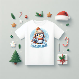 Penguin fun fishing T-Shirt