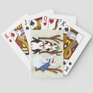 Penguin Fun - Kids Art for CHOC Poker Cards