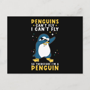 Penguin Funny Saying Penguins Funny Postcard
