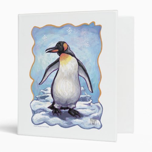 Penguin Gifts  Accessories 3 Ring Binder