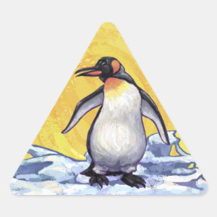 Penguin Gifts & Accessories Triangle Sticker