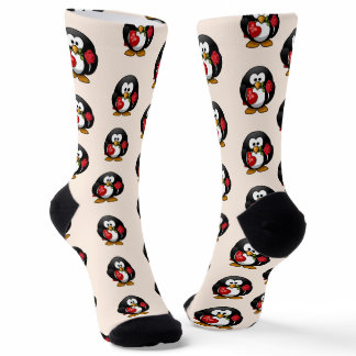 Penguin Gifts For Valentine's Day Socks