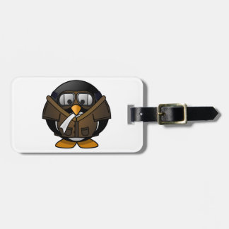 Penguin Gifts Pilot Luggage Tag