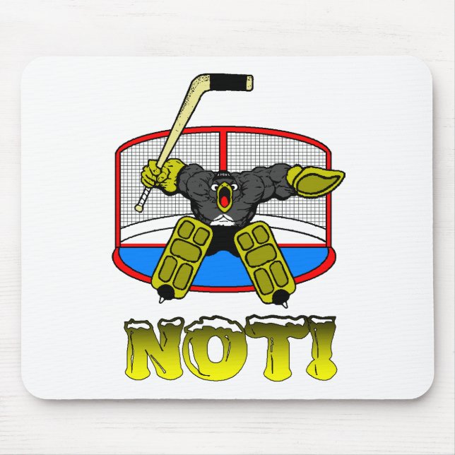 Penguin Goalie NOT Mousepad (Front)