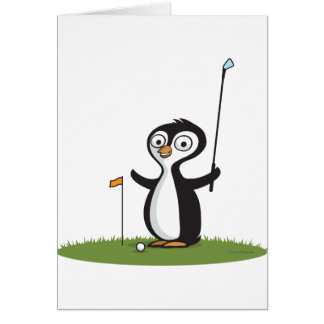 Penguin Golf Cards