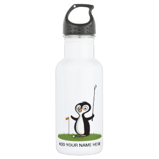 Penguin Golf Stainless Steel Water Bottle
