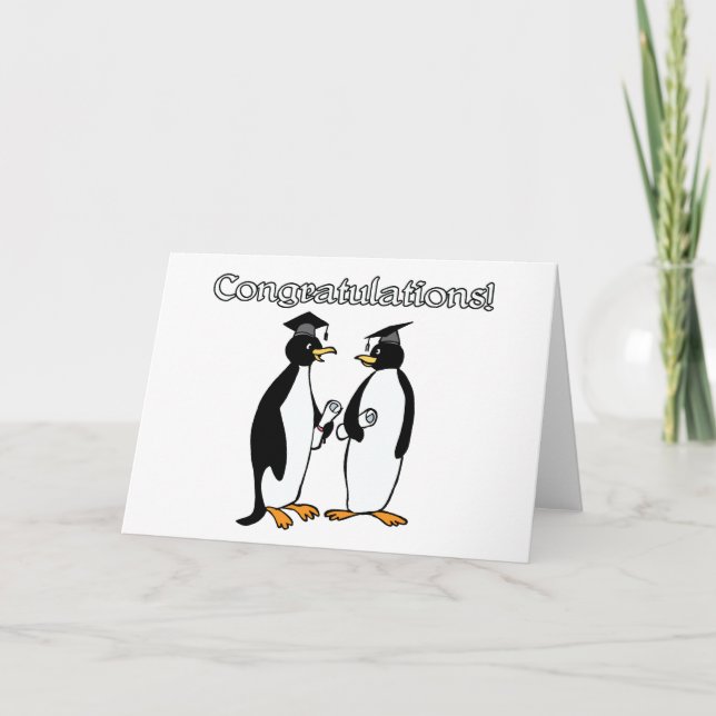 Penguin Graduates Card (Front)